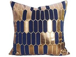 Copper/Gold Throw Pillow